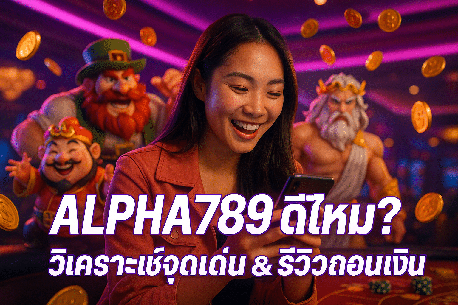 ALPHA789 ดีไหม? วิเคราะห์จุดเด่น & รีวิวถอนเงิน
