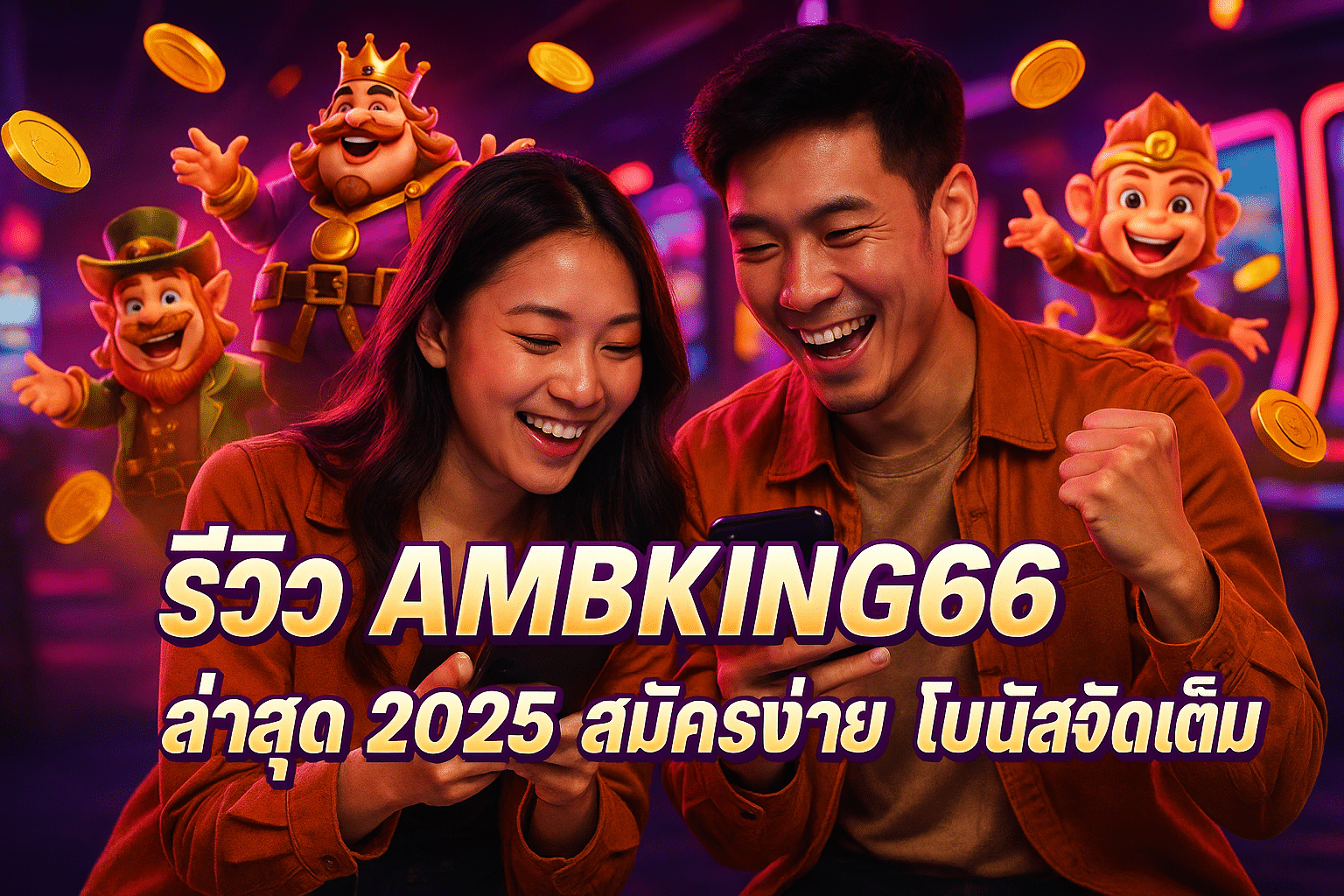 รีวิว AMBKING66 ล่าสุด 2025 สมัครง่าย โบนัสจัดเต็ม