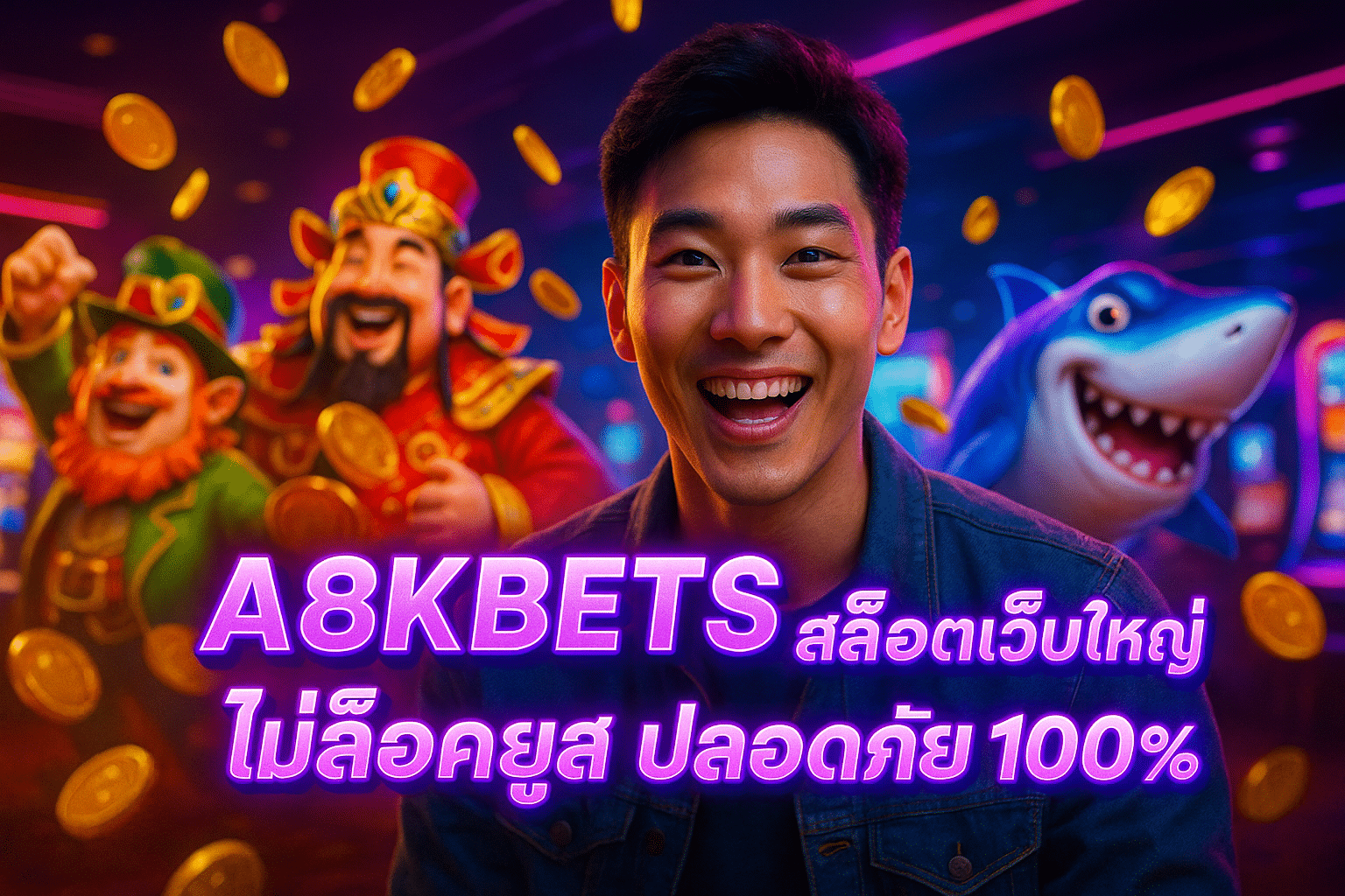 A8KBETS สล็อตเว็บใหญ่ ไม่ล็อคยูส ปลอดภัย 100%