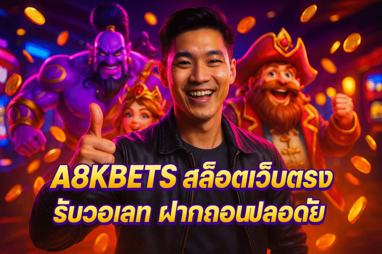 A8KBETS สล็อตเว็บตรง รับวอเลท ฝากถอนปลอดภัย
