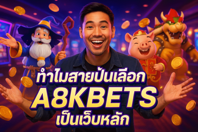 ทำไมสายปั่นเลือก A8KBETS เป็นเว็บหลัก