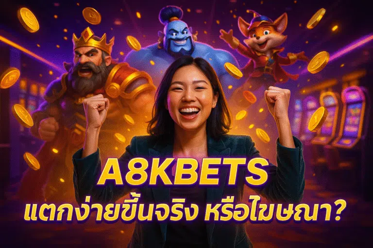 A8KBETS แตกง่ายขึ้นจริง หรือโฆษณา?